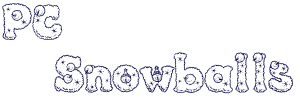 PC Snowballs font
