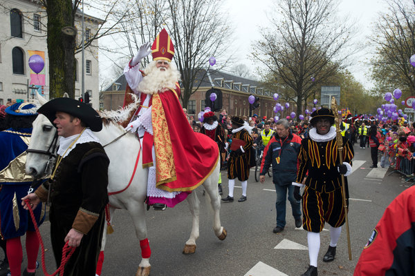St. Nicholas in the St. Nicholas Parade in the Netherlands